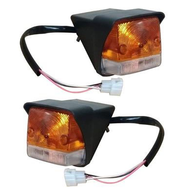 Mahindra Traktor Kombinationsleuchte Blinker & Standlicht | Gelber/Klarer Blinker | Passt für Mahindra