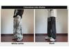 Men's Autumn Tie-Dye Loose-Fit Retro Straight Pants with Velvet