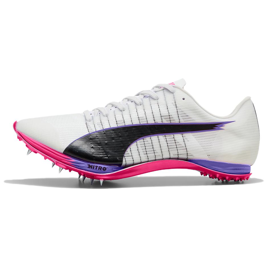 Puma Nitro 400 2 Comfortable Versatile Durable Low-Top Running Shoes Unisex Sneakers White 312639-01