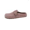 Retro Ugly Cute Bag Head Half Slippers Women's Spring and Summer New Wear Lazy Versatile Drag