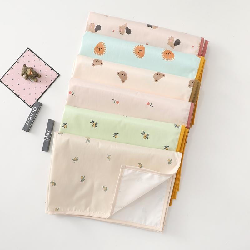 Summer Baby Changing Pad Liners Urine Pad Surface Soft Baby Changing Mat for Baby Washable Reusable Diaper