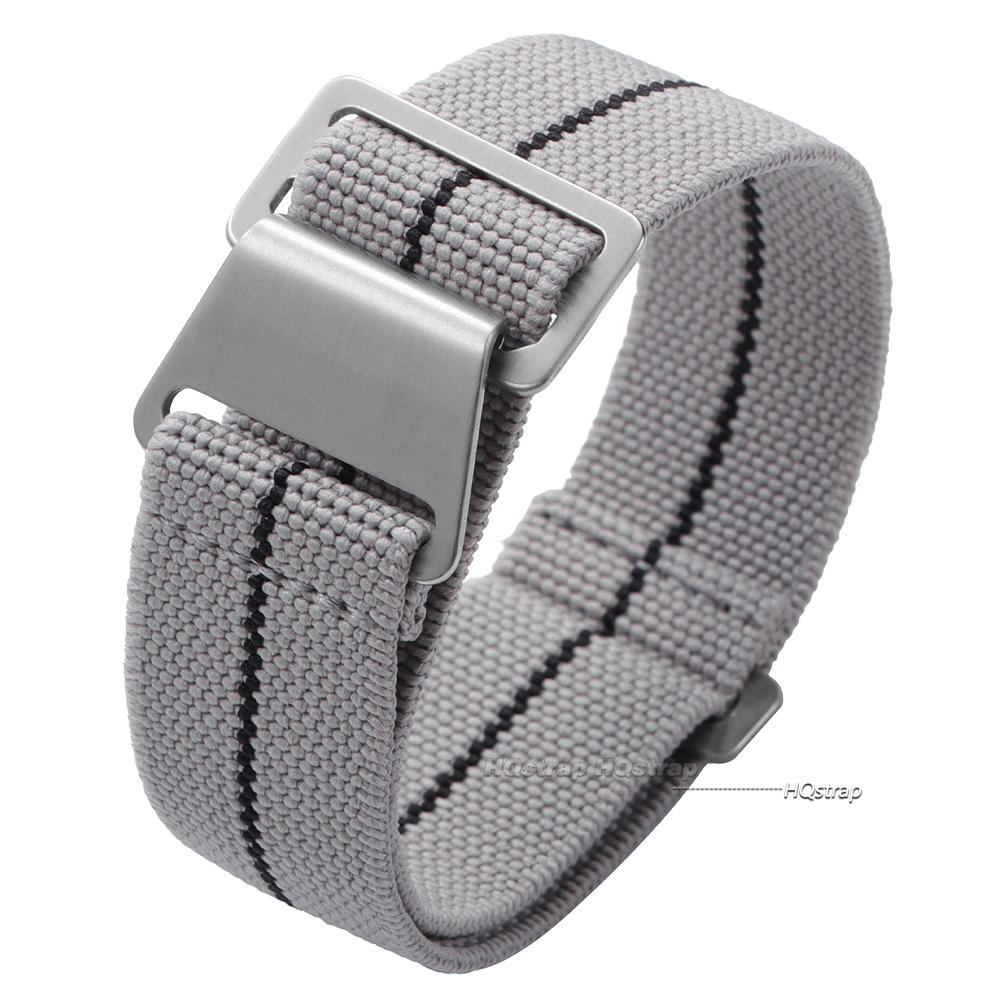 Uniwersalny Nylonowy Pasek do Zegarka Smartwatch Tkaninowa Opaska na Nadgarstek Paracord Elastyczny 20mm 22mm Paski do Zegarków Męski Sportowy Pasek