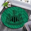 Newcastle United Round Area Rug,Carpet Rug for Living Room Bedroom Sofa Playroom Decor,Non-slip Floor Mat