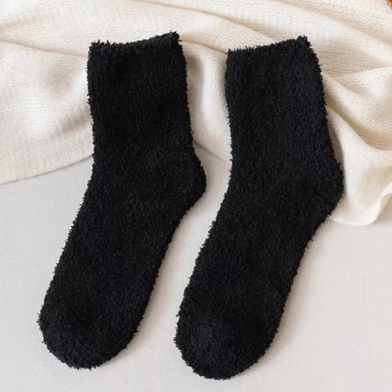 6 Pairs Warme Dicke Socke Frauen Dame Socke Plüsch Flauschigen Gemütliche Winter Fuzzy Bett Boden