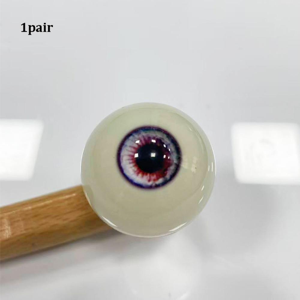 1pair 20mm Silicone Doll Simulation Eyeballs DIY Doll Making Crafts  For BJD Doll