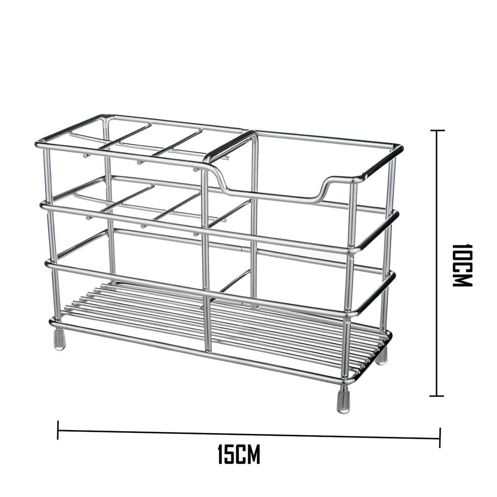 Suport pentru periuță de dinți pentru baie din oțel inoxidabil Suport pentru pastă de dinți Suport vertical
