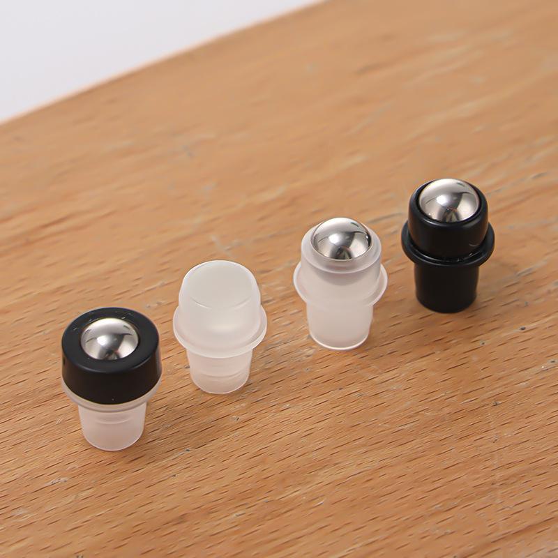 Colored Frosted Glass Roll-On Bottles for Essential Oils (5ml & 10ml)