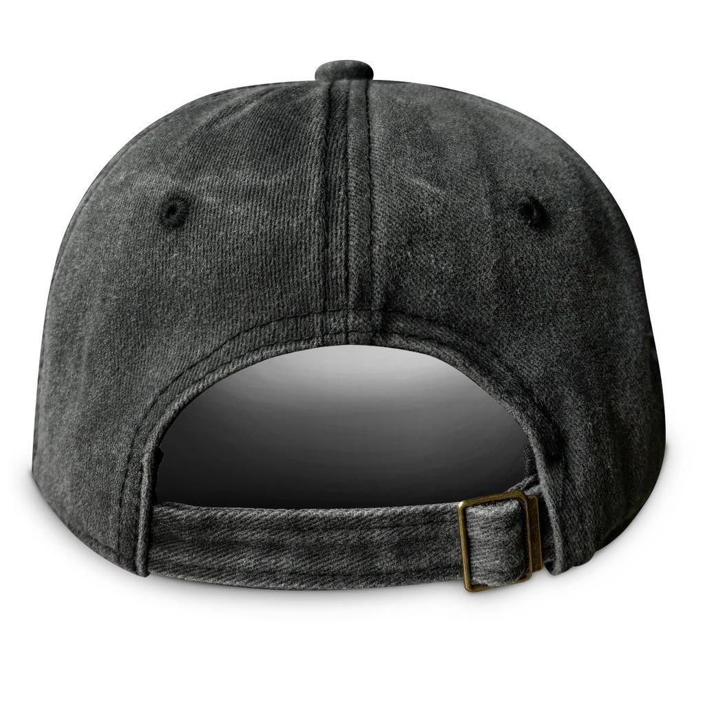 HAVE Faith" Print Adjustable Baseball Hat, Flat Cap Solid Color Casual Headwear Distressed Snapback Sun Hat