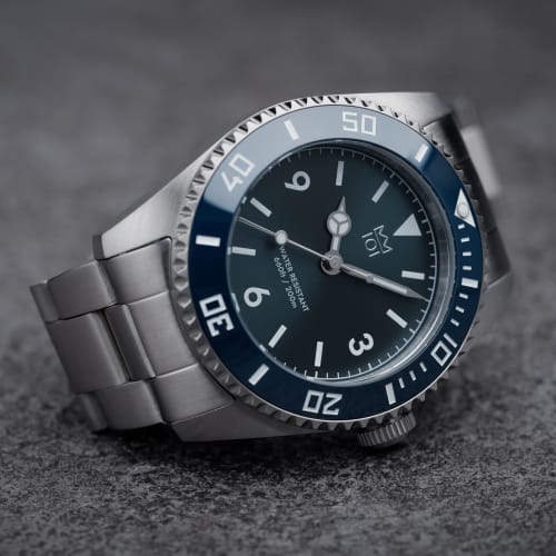 NEW model HYAKUICHI 101 38mm 20 ATM water resistant sweep seconds diver's watch ceramic bezel non-date wristwatch deep aqua men's women's unisex