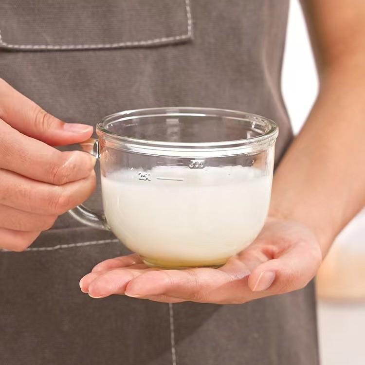 Large Capacity Glass Oatmeal & Yogurt Breakfast Cup