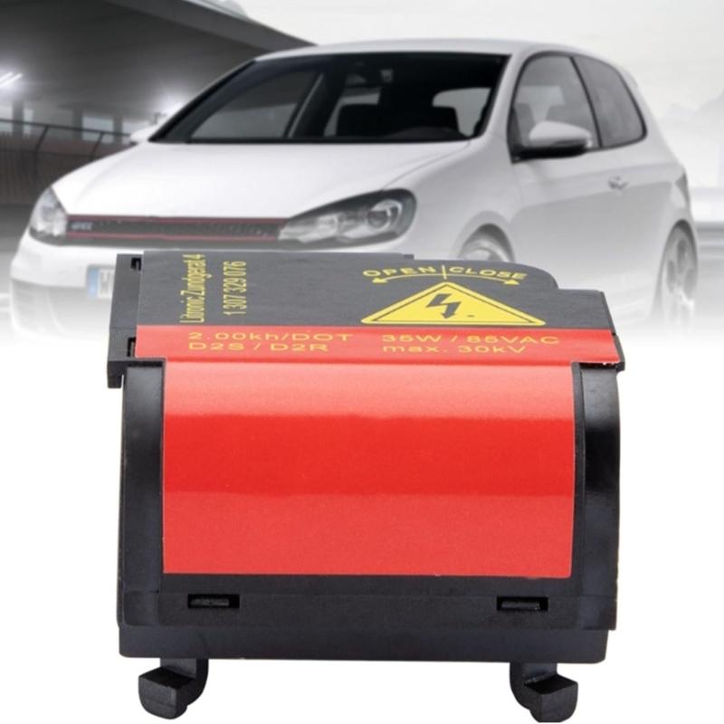 Headlight Ballast Replacement Unit 1307329076, Marked Housing Single Part for Vehicle Lighting Repair and Lamp Maintenance Tasks