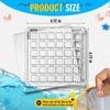 1PC New Creative Acrylic Transparent Shell Storage Box Seaside Stone Small Shell Collection Magnetic Storage Display Box
