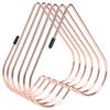 Desk Book Storage Rack Telescopic Files Folder Stand Organizer Craft Supplies DecorationRose Gold