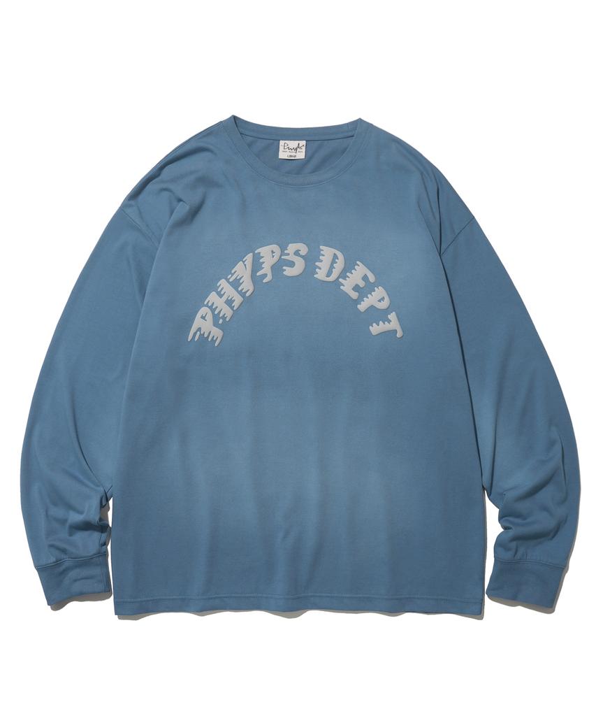 PHYSICAL DEPARTMENT [Cool Cotton] Running Class Long Sleeve_Vintage Blue