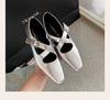 Women's Retro French Soft Sole Slip-On Mary Jane Shoes 520-3