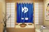 Banksy Noren Room Hard to Door Living Length 120cm x Width 60cm Curtain, Bath, Privacy, Long, Stylish, Divider, Blackout, Nordic, Noren, Easy, See,