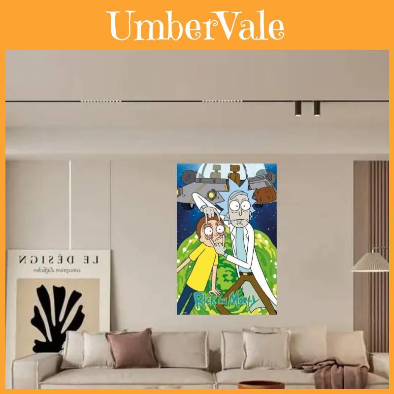 Vibrant Pp Adhesive Poster Modern Minimalist Art Ideal For Bedroom Or Office Decor