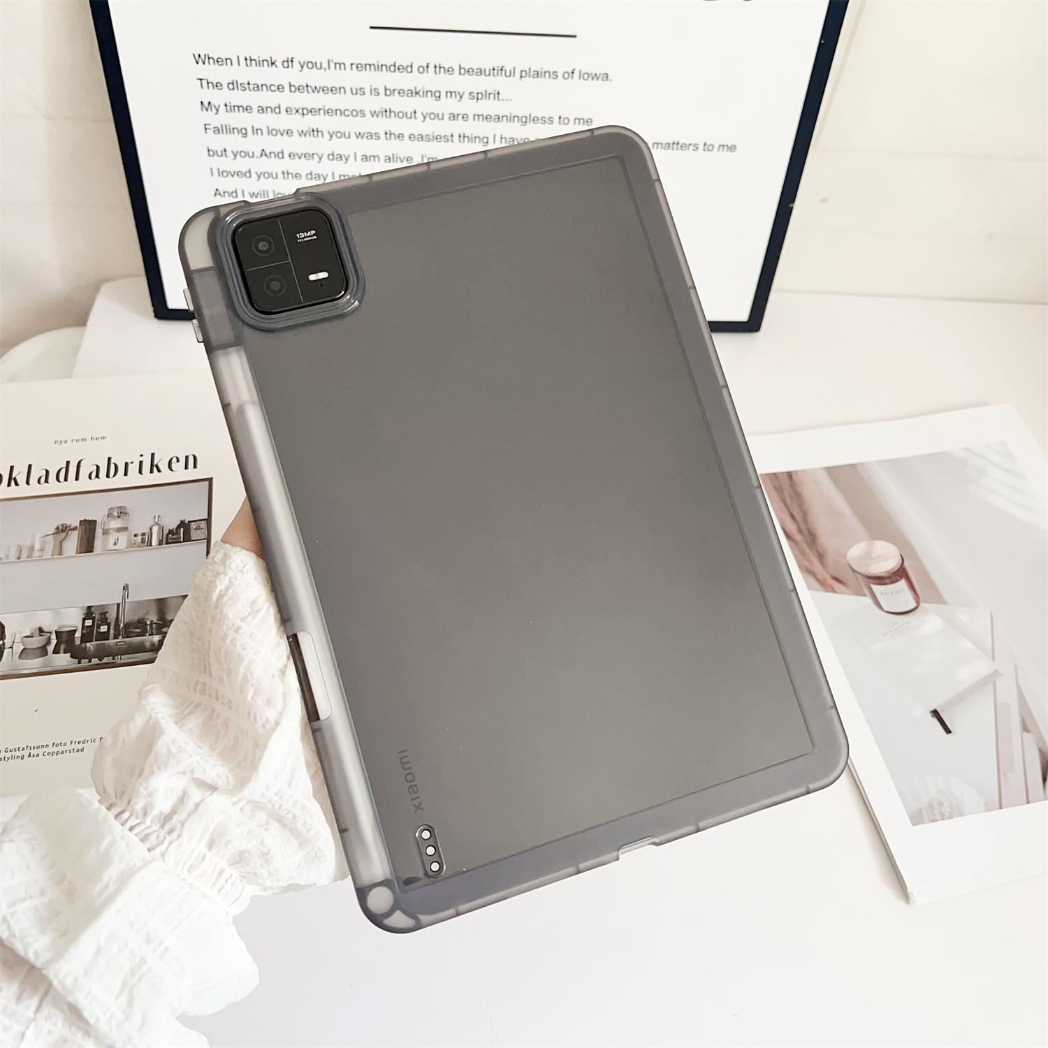 

Чохол для Xiaomi Pad 6/Pad 6 Pro Прозорий ТПУ Протиударний Чохол для Планшета з Тримачем для Олівця B