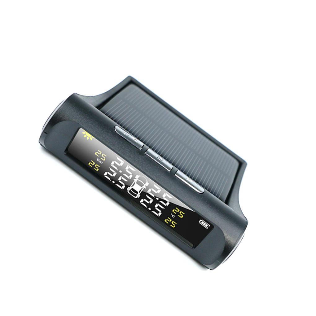 

Солнечные системы TPMS давления Беспроводные мониторы сигнализации шин с дисплеем температуры Интеллектуальное автоматическое предупреждение 4 датчика для