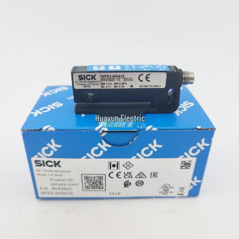 SICK WFS3-40N415-40P415 Slotted Photoelectric Label Sensor - New Stock Available