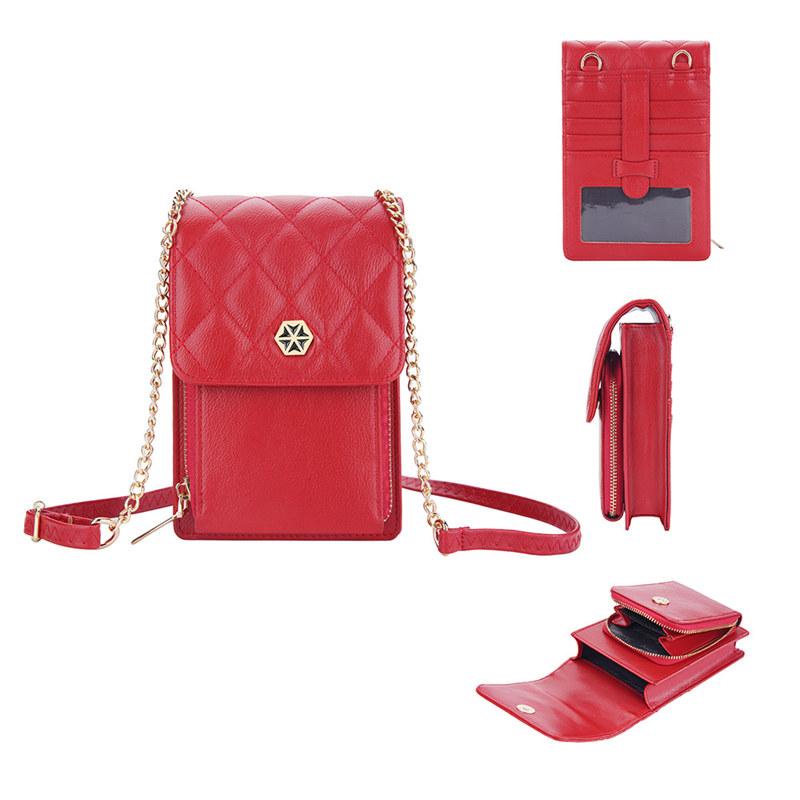 Baellerry Damskie Torby na Ramię Modny Design Torebki ze Sztucznej Skóry dla Pań Torba Listonoszka Crossbody Casualowa Portmonetka Torby na Telefon