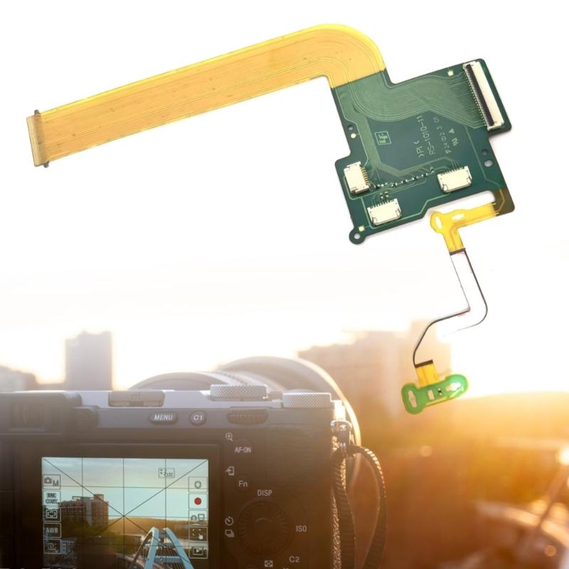 Flexible LCD Display Back Ribbon Compatible for A7M3 A7R3 Cameras Enhances Signal Transmission Wear Resistant Design