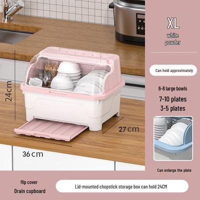 Égouttoir de cuisine avec couvercle