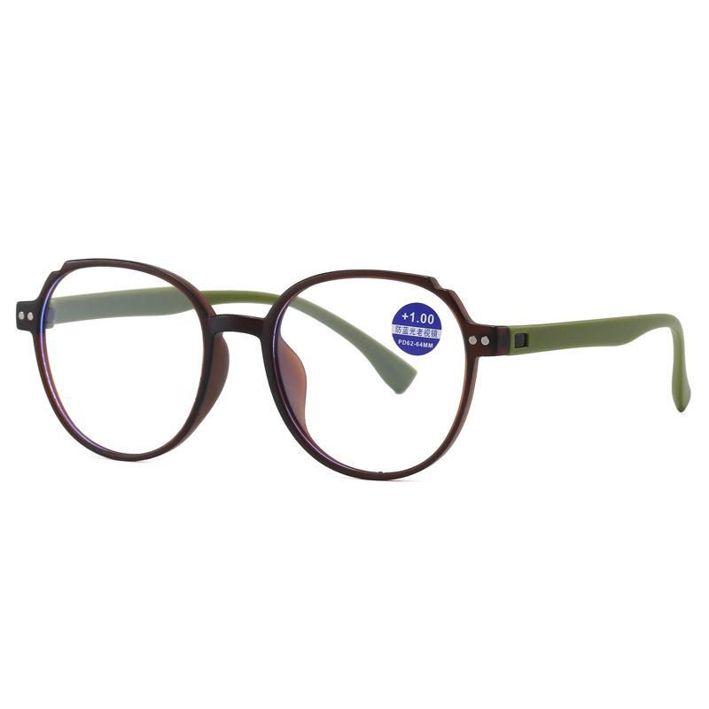 High-End Anti-Blue Light Fashion Reading Glasses for Seniors