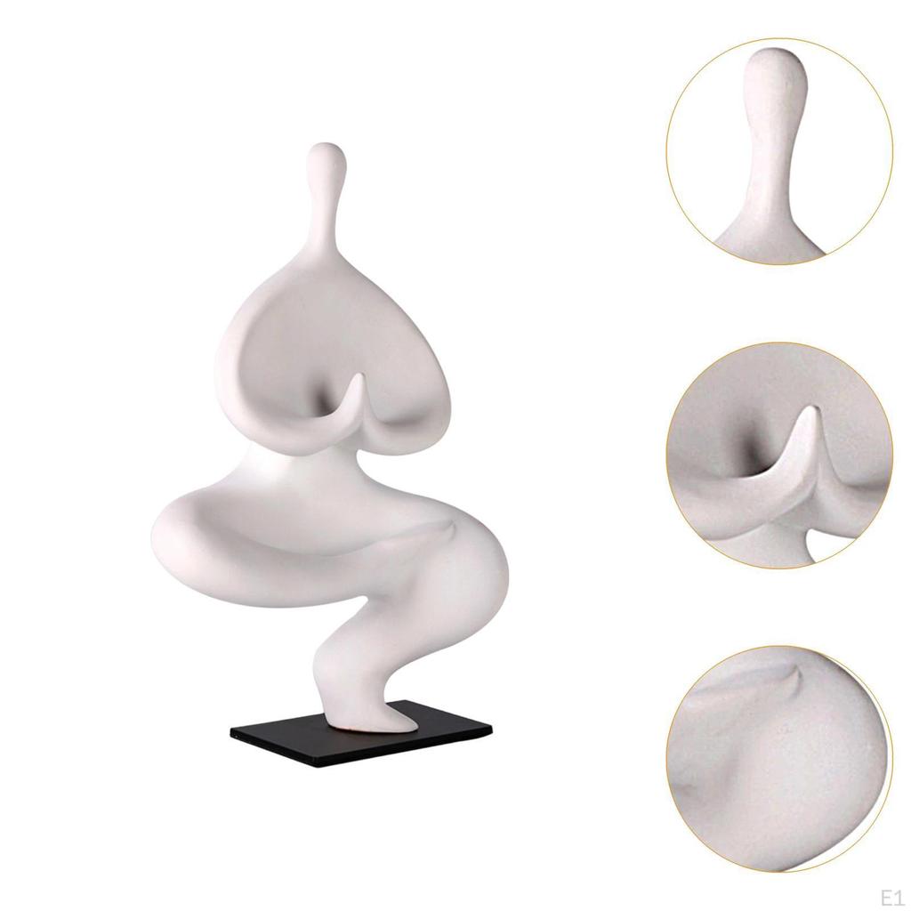 Figurine Art Sculpture Decorative Craft Gift Nordic Resin Ornament Statue for Office Living Room