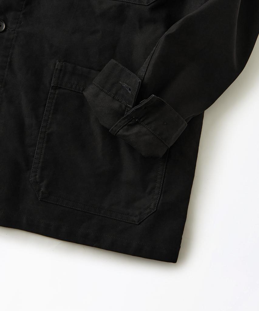 Outstanding [Mut Lab] Moleskin French Work Jacket_Black
