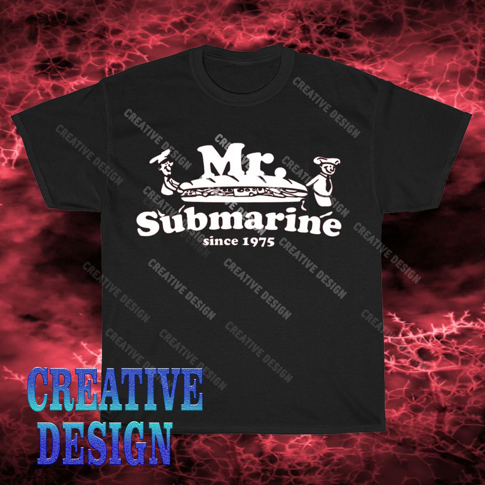 New Design Mr Submarine Logo Unisex T-Shirt XXXL
