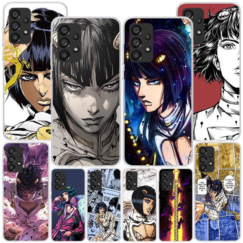 JoJo Adventure Bruno Buccellati Phone Case For Samsung Galaxy A52 A32 A22 A12 A51 A31 A50S A30S A20S A10S Note 20 Ultra 10 Plus