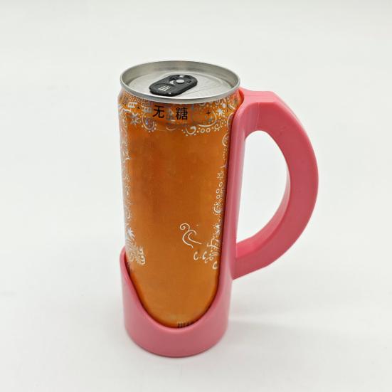 Coke Can Holder Beer Cup Handle with Suction Cup Portable Drink Grip