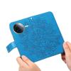 For Xiaomi Poco F7 Pro 5G/Redmi K80 5G Case Floral Pattern PU Leather Wallet Stand Phone Cover