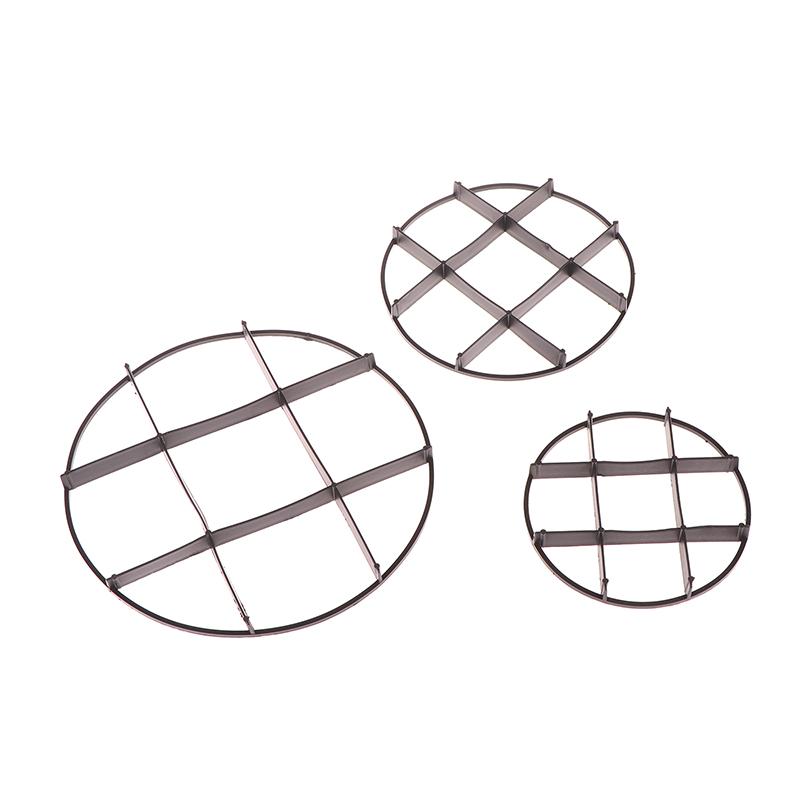 5Pcs Flower Pot Tray Anti Rot Root Plastic Saucer Bracket Drip Plant Flowerpot Tray Garden Flower Pot Hole Mesh Pad Supplies