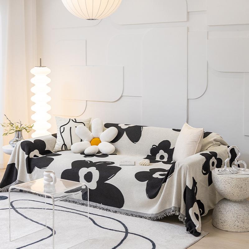 Sofabezug-Stoff, kratzfest, All-Inclusive-Vier-Jahreszeiten-Universal-Rückenlehne-Handtuch, Sofabezug, Ins-Stil, universeller Sofa-Handtuchbezug, Decke