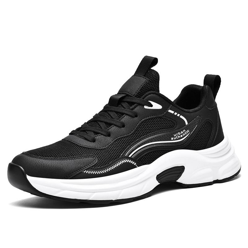Autumn and Winter Foreign Trade Large Size Youth Men's Shoes Mesh Sports Shoes Trendy Shoes Casual Shoes Non-slip and Wear-resistant Running Shoes