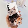 For Samsung Galaxy A25 5G 2023 Case Samsung A15 5G A35 A555G Transparent Soft TPU Etui With Fashion Pattern Galaxy A15 4G Cover