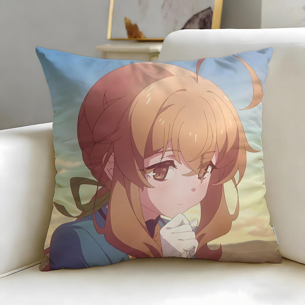 popular anime Silent Witch Cushion Cover Soft EasyWash Pillow Case Versatile for Couch Bed Travel and Office
