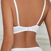 Adjustable Lace Bra Set Underwire Push Up Thin Cup Full Support Women