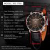 PAGANI DESIGN PD1790 Men's Automatic Mechanical Watch 10Bar Waterproof Sapphire Glass Fashion Leisure Leather Wristwatch For Man