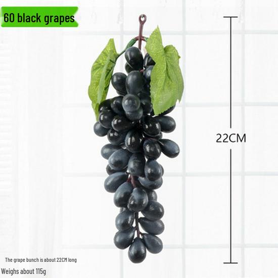 Green Leaf Rattan Grape Decorative Artificial Vine for Balcony & AC Pipe Cover