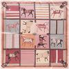 90cm New plaid Carriage Print Ladies Imitation Silk Scarf  Square Scarf Hijabs