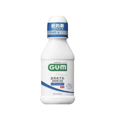 Sunstar Gum Dental Rinse, Non-Alcoholic, 80mL X 4