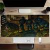 1pc Large Gaming Mouse Pad, UV Reactive Non-Slip Desk Mat, Washable PolyesterNinja, Turtles, ActionComputer Pad with Vibrant Game Machine Pr