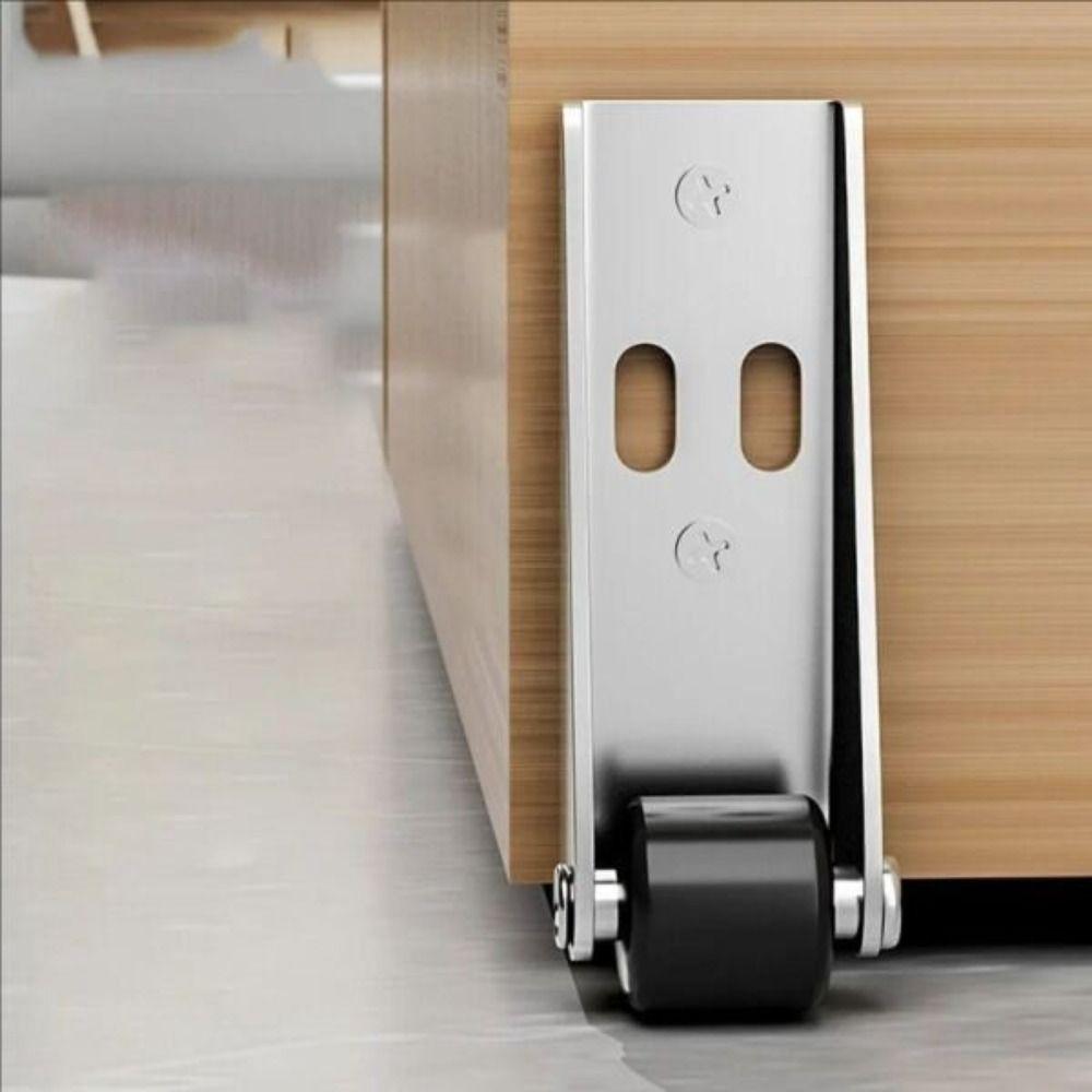 Mühelos rechtwinklige Richtungsrollen Leise Möbelrollen Schiebetor