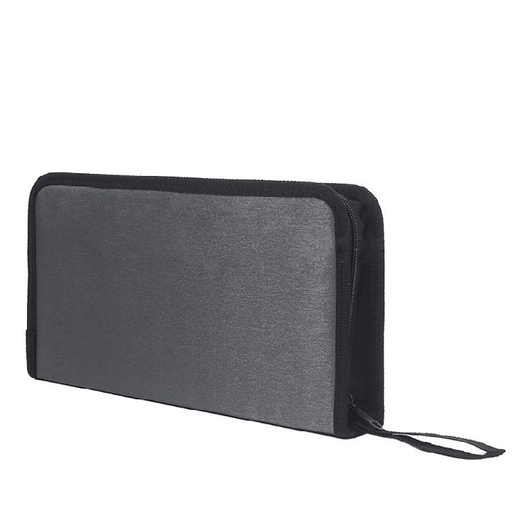 CD DVD Booklet Mercerized Fabric Handbag CD Storage Case- CD/DVD Organizer Case