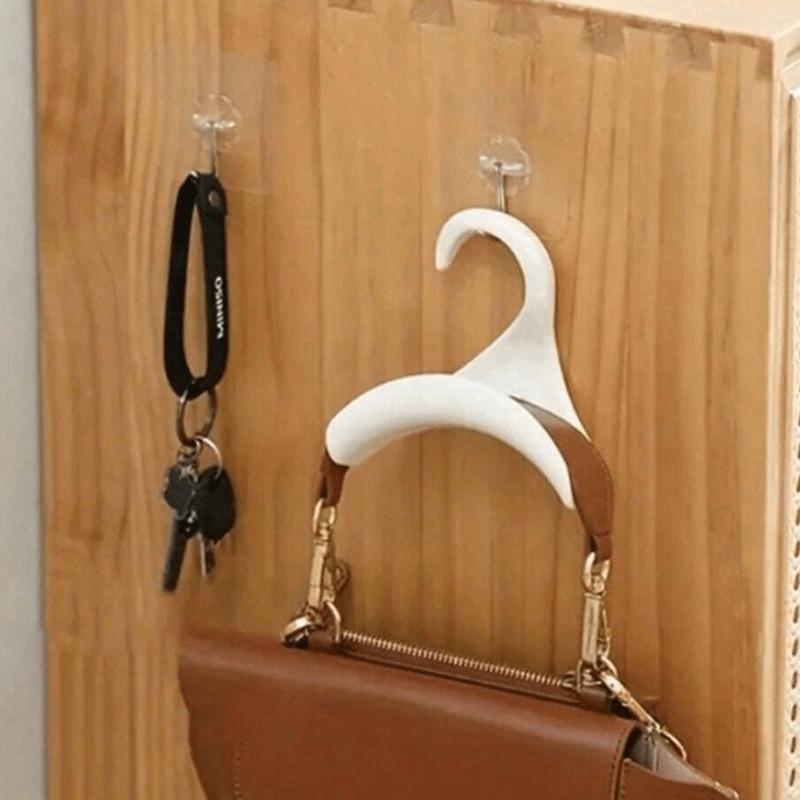 Arch‑shaped Bag Hook Handbag Hanger Multi‑purpose Closet Organizer for Ties Scarves Belts Home Storage Solution Space‑saving