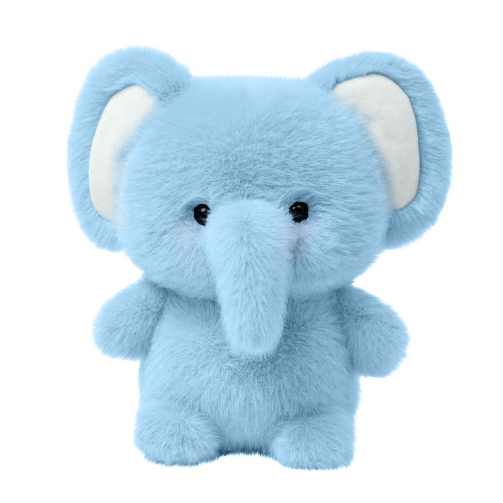 Plush Stuffed Animal Doll Soft Toy Desk Companion Cute Fluffy Plushie Decorative Collectible Doll for Home Office Gift