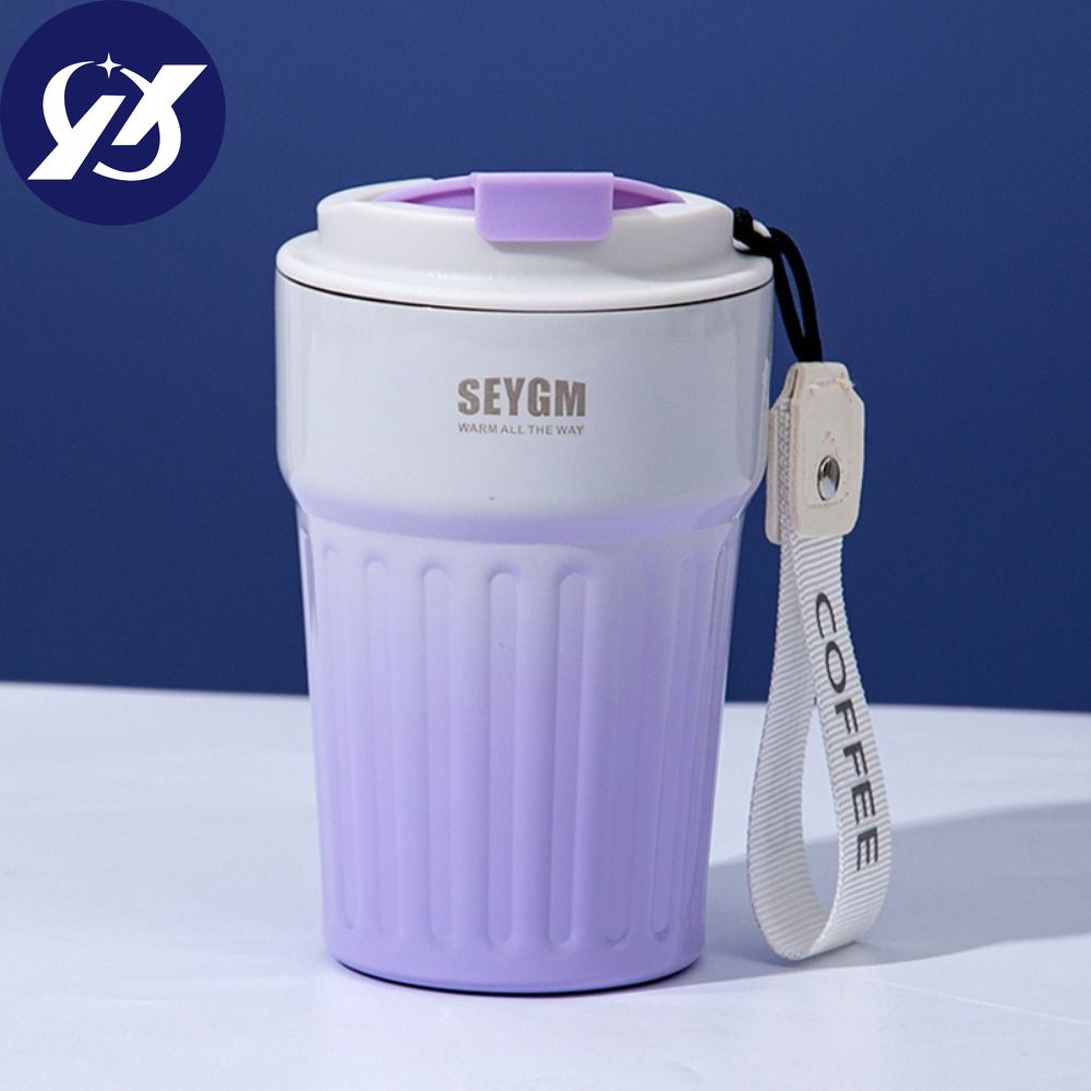 Tepelně odolné kovové hrnky na vodu Velkokapacitní termohrnek Izolovaný hrnek Hrnek s víčkem